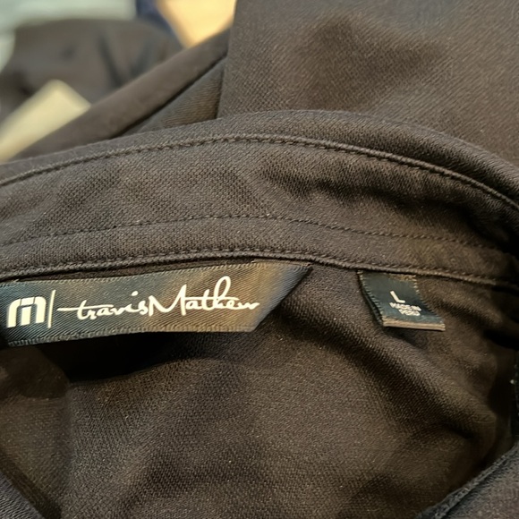 Travis Mathew polo, large, black - Picture 2 of 3